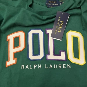 Mens Polo Ralph Lauren Classic Fit Logo Jersey T-Shirt SM Men’s Polo RL Tee NWT - Picture 1 of 15