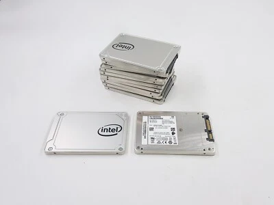 12 pcs Intel 128GB SSD SATA III 6Gb/s 2.5" Solid State Drive SSDSC2KW128G8 - Image 1 of 2