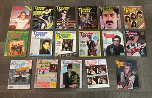 Lot of 17 Trouser Press Magazine 1977-1984 Music Fanzine Punk New York - Picture 1 of 4