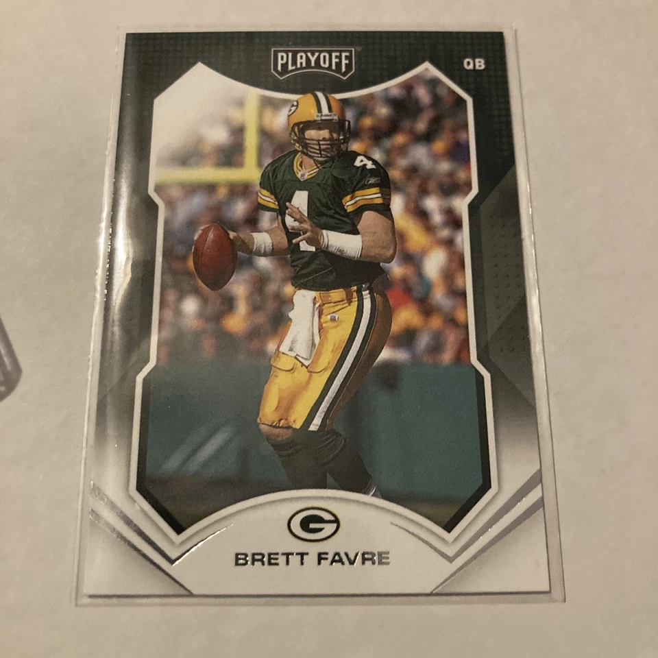2021 Playoff Football #143 Brett Favre Packers - Image 1 of 1