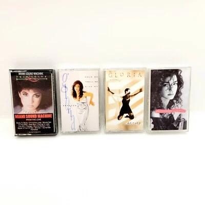 Lot 4 Gloria Estefan Cassette CUTS BOTH WAYS, DESTINY... - Image 1 of 4