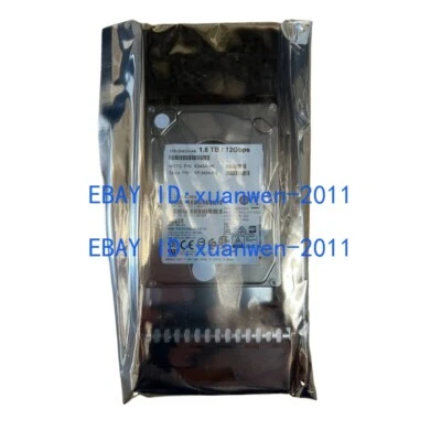 NetApp X343A-R6 1.8T 10K 12Gbps SAS 2.5" HDD Hard Drive 108-00433 DS224C - Image 1 of 4