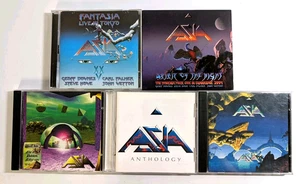 Lot 5 ASIA CD's Import Prog Rock Fantasia Enso Kai Anthology Aria Spirit Night - Picture 1 of 24