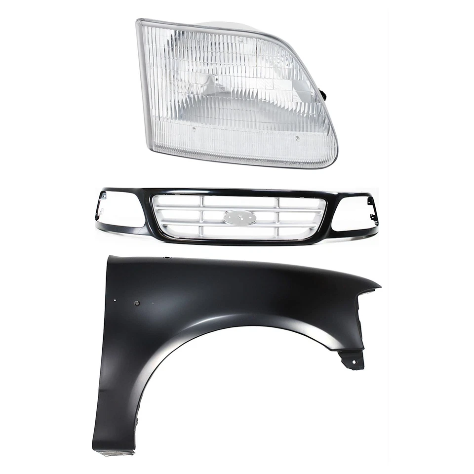 Fender Kit For 99-2003 Ford F-150 2004 F-150 Heritage Front Passenger Side Foto 1 de 4