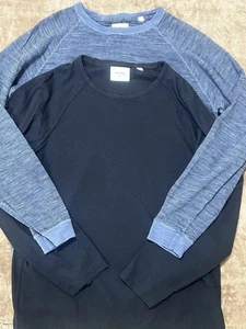 Billy Reid Size LARGE Pullover Crewneck LS Shirt Bundle Casual Comfortable - Picture 1 of 7