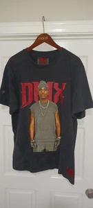 DMX x Shoe Palace Graphic T-Shirt Mens Size L Embroidered Puff Print Back Tee - Picture 1 of 4