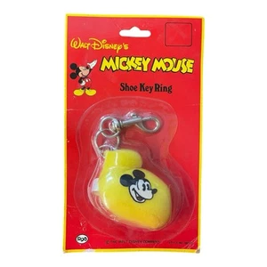 Walt Disney's Mickey Mouse Shoe Key Ring - Picture 1 of 2