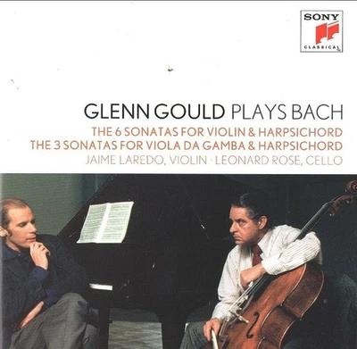 Glenn Gould - Plays Bach: 6 Sonatas Violin/3 Sonatas Viola (2xCD 2012) RE RM - Image 1 of 2