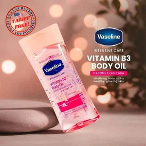 1 x Vaseline Intensive Care Vitamin B3 Body Oil 200ml Rose Gel Moisturizing - Picture 1 of 10