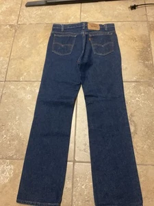 Vintage Levi's 517 Jeans Men's Blue Boot Cut Orange Tab Made In USA 80s NWOT NEW - Picture 1 of 20