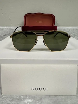 GUCCI | NUEVO | 1164S | 1164S - 004 | DORADO | VERDE Foto 1 de 4