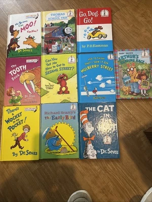 Lot of 10 Dr. Seuss Beginner Books/Bright & Early Books for Beginners HC - Image 1 of 4