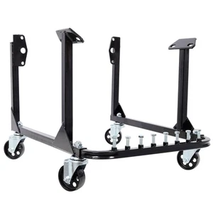 750LBS Heavy-Duty Steel Motor Holder with 4 Swivel Casters and 4 Hook Positions - Picture 1 of 10