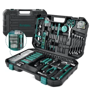 Kit de herramientas para el hogar Sundpey 300 piezas - Juego de herramientas de reparación de automóviles para el hogar - Completo - Imagen 1 de 5