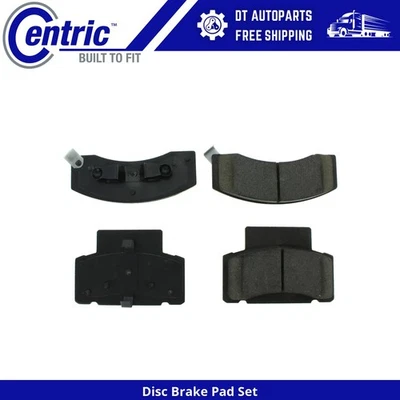 Para Chevrolet K3500 1990-2000 | Pastillas de freno de disco delanteras centradas | Semimetálicas Foto 1 de 4