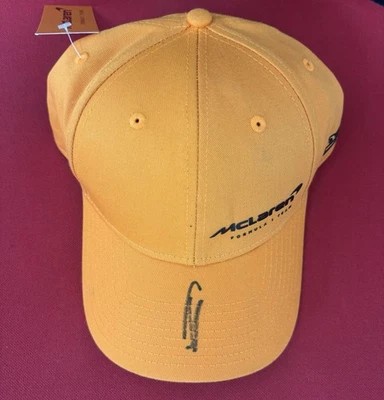 Oscar Piastri McLaren Autographed Formula 1 Hat F1 Star Beckett BAS COA - Image 1 of 2