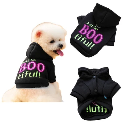 狗宠物连帽衫轻便连帽衬衫照片拍摄万圣节服装有趣 — 第 1/3 张图片