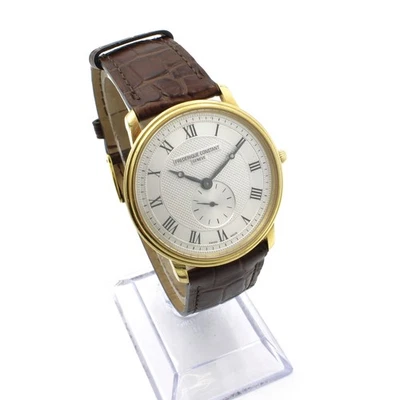Reloj pulsera Frederique Constant Slimline Geneve segunda subesfera para hombre 7 pulgadas #WB3492-1 Foto 1 de 4