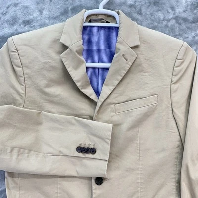 Blazer Banana Republic Hombres 38S Abrigo Deportivo Corto Informal Chaqueta Traje Calce Ajustado Foto 1 de 4