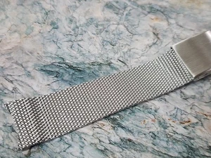 Pulsera de malla vintage Citizen Curve piezas finales 18 mm. - Imagen 1 de 5