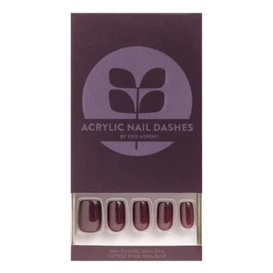 Red Aspen Press On Nails, Acrylic Short Squoval, Dancing Danica - Picture 1 of 4