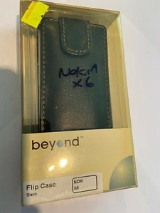 Nokia X6 Fitted Wallet Leather Case in Black LCP-NOKX6. Brand New Sealed package - Picture 1 of 12