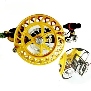 VERBESSERTE 12,6" Kite Line Rolle Super Scheibenbremse abschließbar Leichtmetall Winder - Bild 1 von 7
