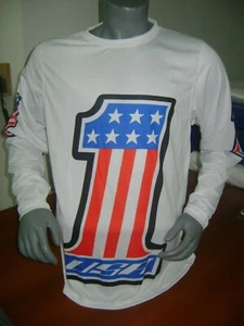 HD #1 BIKE JERSEY CLASSIC DESIGN BMX JERSEY RACE BIKE SHIRT 80'S BMX AMERICA XXL - Picture 1 of 5