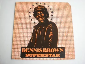 Dennis Brown lp Superstar NM Vinyl Record Album - Foto 1 di 4