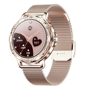 Smart Watch Touchscreen per Donna Donna Donna Bluetooth Call Bracciale Fitness Tracker - Foto 1 di 18