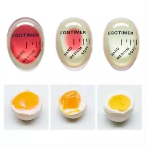 1pc Egg Timer – Boiled Egg Cooking Color Indicator for Soft & Hard Eggs - Picture 1 of 13
