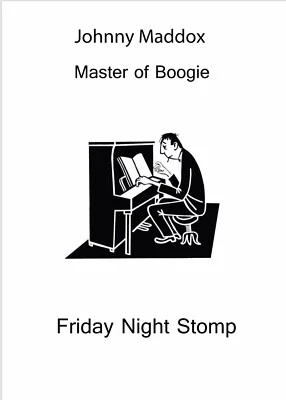 "Friday Night Stomp” by Johnny Maddox Sheet Music - Image 1 of 2