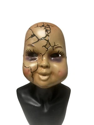 Scary Baby Horror Halloween Costume Party Mask - Image 1 of 3