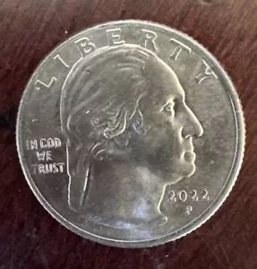 2022 P Voto Para La Mujer Quarter - letter errors, rare, see photos! - Picture 1 of 4