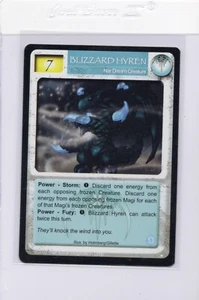 Magi Nation Duel Blizzard Hyren Nar Creature from Voice of the storm - Picture 1 of 2