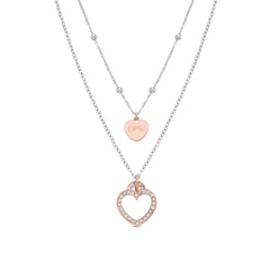 Ops Collana OPS!CRYSTAL VIBES Opsobjects COD: OPSCL-580 CUORE - Foto 1 di 1