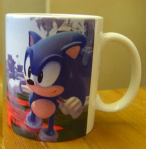 SONIC GENERATIONS - Taza/taza de café - Arte - Mania Forces - el erizo - Imagen 1 de 1