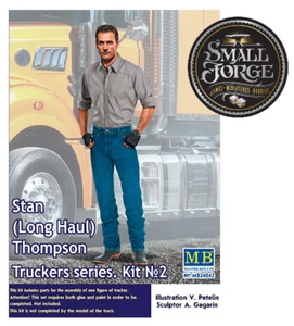 Master Box MB24042. Stan (Long Haul) Thompson. Trucker Series. Scale 1:24. NEW - Picture 1 of 4
