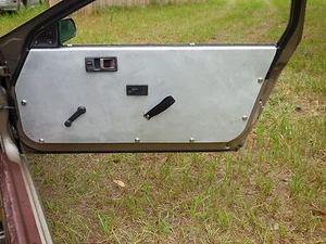 LRB Speed 86-91 FC RX7 FULL Aluminum Door Panel RX-7 FC3S Card Mazda Turbo 2 JDM - Picture 1 of 6