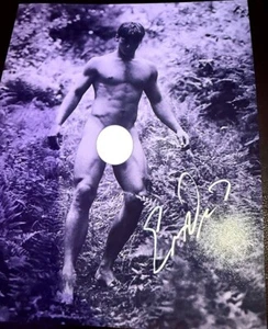 MODELO GAY INT SHIRTLESS ERIC NIES FIRMADO EN PERSONA 8X10 - Imagen 1 de 1