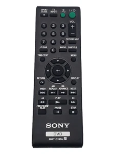 Control remoto Sony RMT-D197A para pagadores de DVD DVP-SR210P y DVP-SR510H genuino fabricante de equipos originales - Imagen 1 de 4