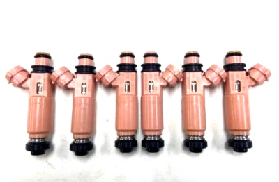 Fuel Injector Set for 2002-2007 Lexus ES300 3.0L ES330 RX330 RX400H 3.3L 3MZFE - Image 1 of 4