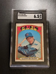 1972 O-Pee-Chee Glenn Beckert SGC 6.5 #45 Cubs Vintage Baseball VERY LOW POP!!! - Picture 1 of 2