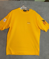 Nautica Americas Cup 2003 Mens Tshirt M Stars & Stripes Yellow Short Sleeve VTG