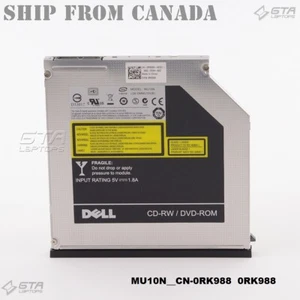 DVD-ROM/CD-RW Drive Model: MU10N for Dell Laptop CN-0RK988  0RK988 - Bild 1 von 6