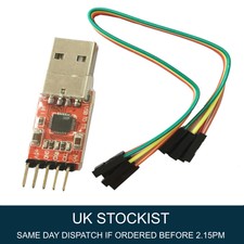 CP2102 module USB to TTL serial UART 5Pin Serial Convertor 5v 3.3v + Free Cables