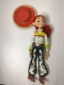 Disney Store Toy Story Jesse 39cm Pull String Doll Complete With Hat W1