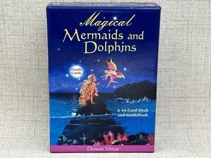 Magical Mermaids and Dolphins 44 Card Oracle Deck & Guidebook Doreen Virtue 2003 - Imagen 1 de 12