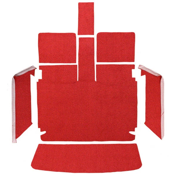 Dodge Charger 1966-67 ¡Alfombra de bucle trasero Fastback automático/4 velocidades! Foto 1 de 1