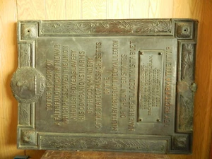 Bronze Memorial Plaque - Picture 1 of 9